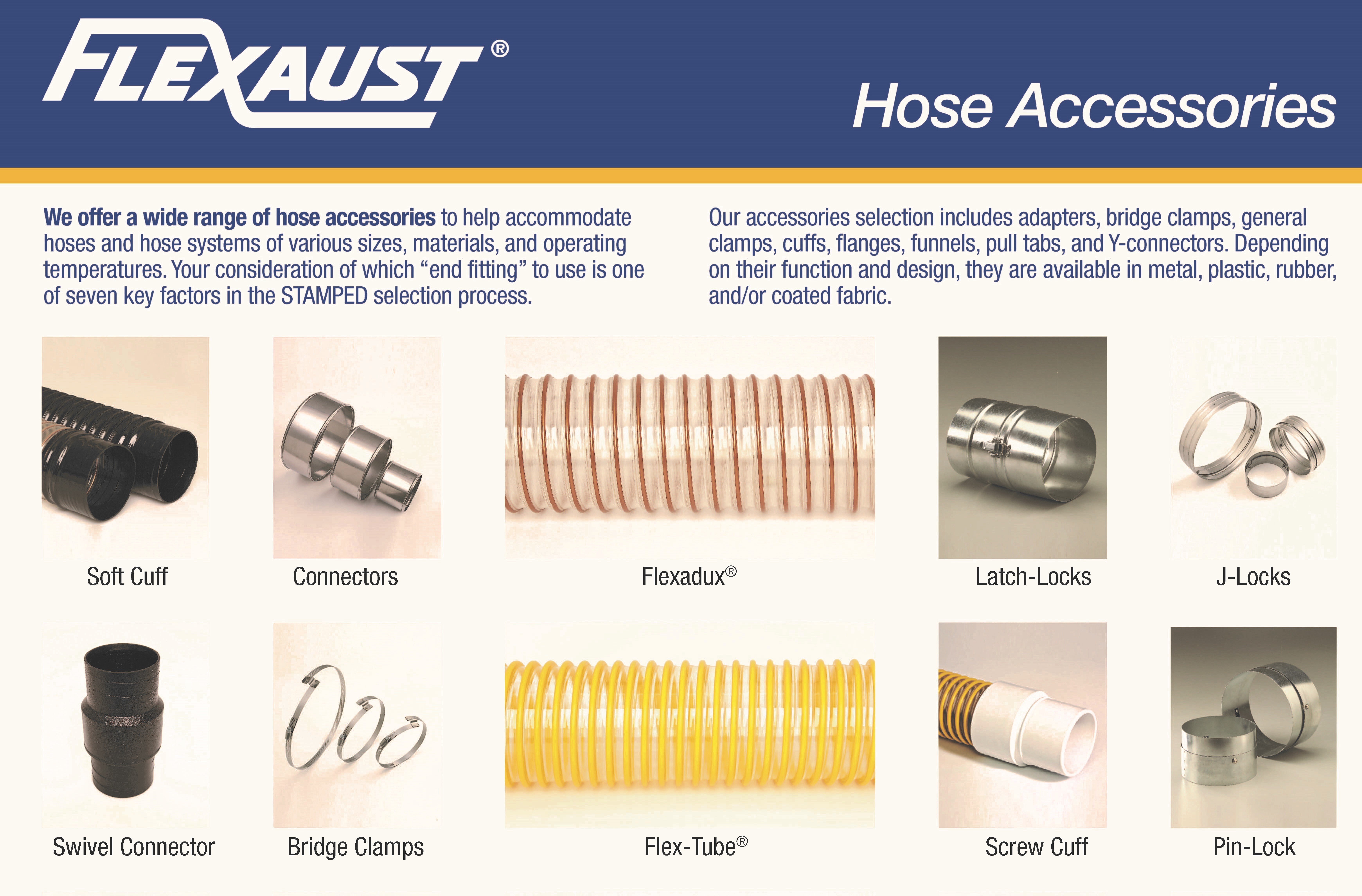 Hose Accessories Guide: Connectors, Cuffs, Adapters, Clamps
