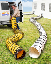 Considerations When Selecting Temporary Cooling Ducts for Tent Rentals